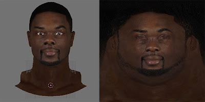 NBA 2K13 Lance Stephenson Face Texture