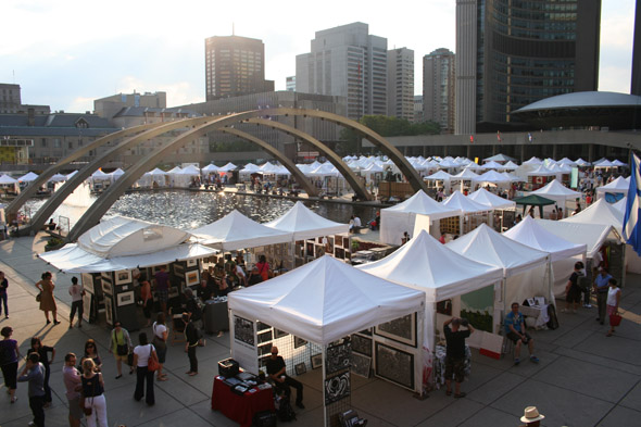 Add Some One Of A Kind Art To Your Home While Suporting Local Artists In Nathan Phillip Square