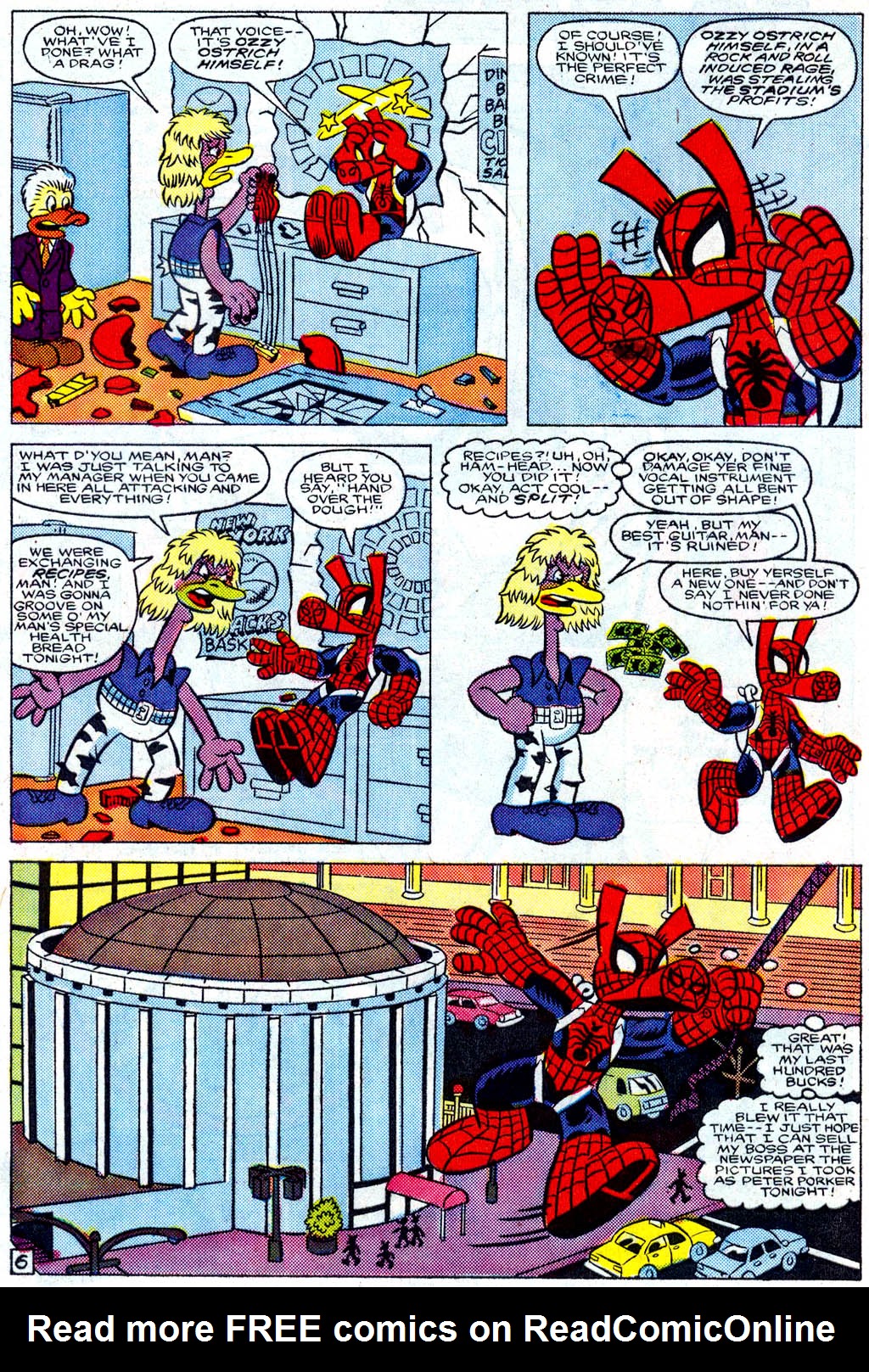 Read online Peter Porker, The Spectacular Spider-Ham comic -  Issue #14 - 7