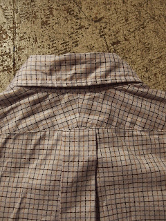 fwk by engineered garments 19th century BD shirt in white tattersall
