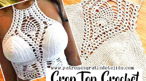 Cómo Tejer un Crop Top a Crochet / Tutorial en video