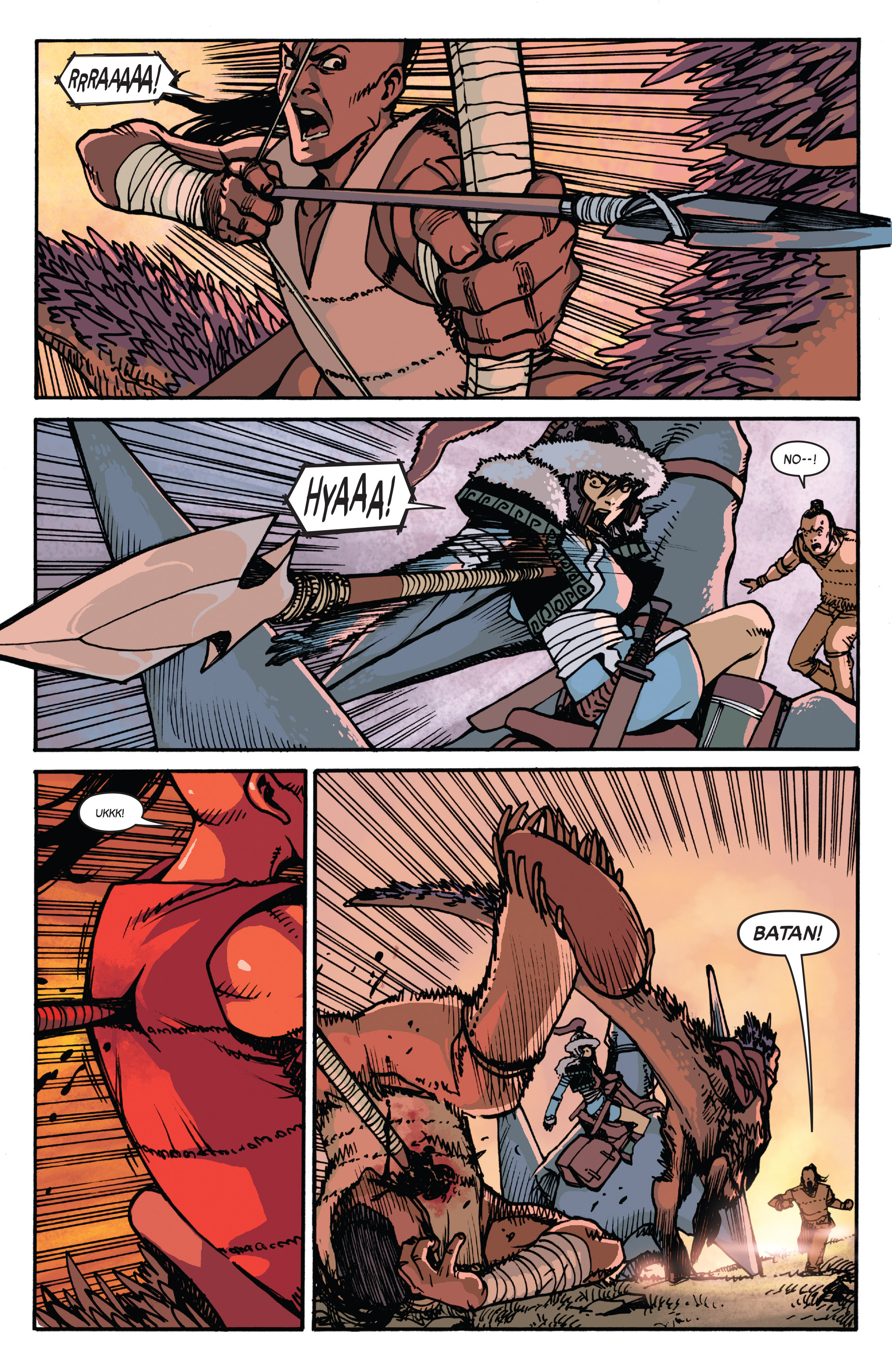 Read online Turok: Dinosaur Hunter (2014) comic -  Issue # _TPB 2 - 64