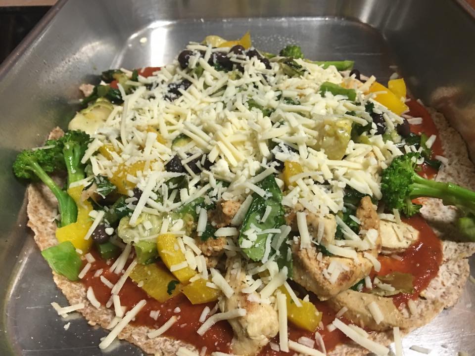Beachbody Coach Ezekiel Tortillas Pizza