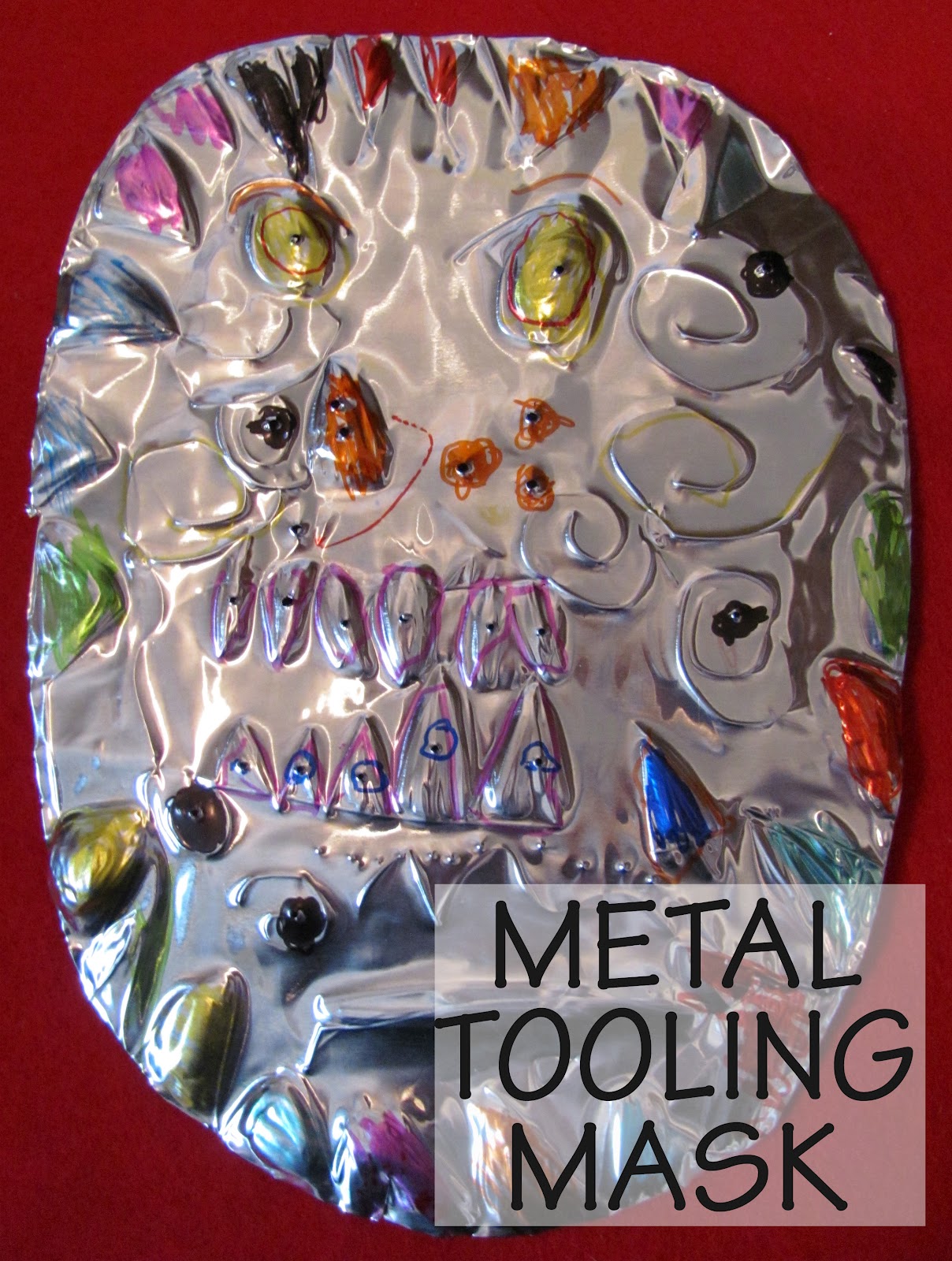 The Chocolate Muffin Tree How to Create a Metal Tooling Mask