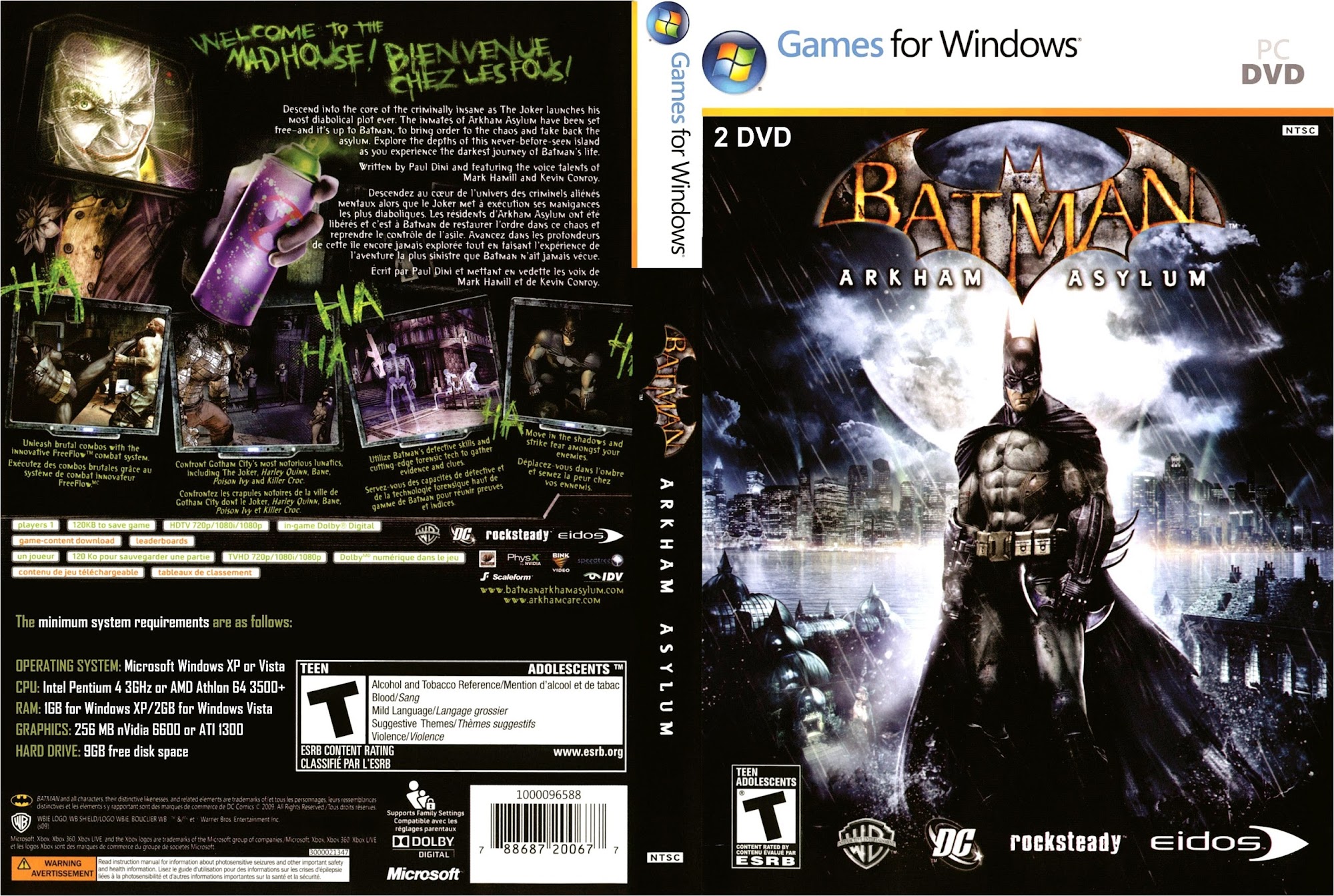 Аркхем асилум русификатор. Batman Arkham Asylum Xbox 360. Бэтмен хвох 360. Batman Arkham Asylum обложка Xbox 360. Xbox 360 Бэтмен 2009.