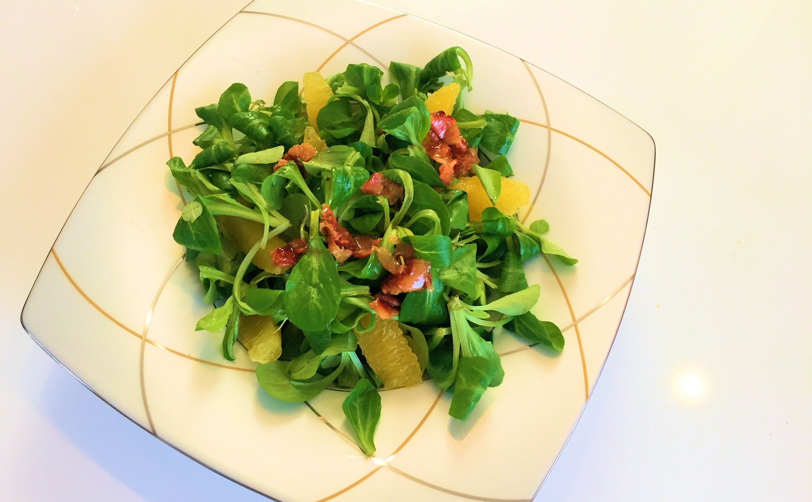 Die Alltagsgourmets: Kochduell : Feldsalat mit Speck, Saibling an ...