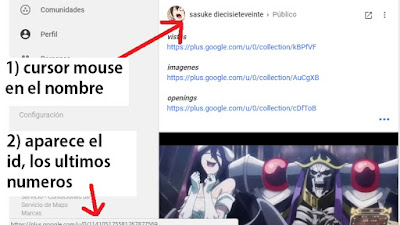 Como saber la ID de tu perfil de Google+ fácilmente?