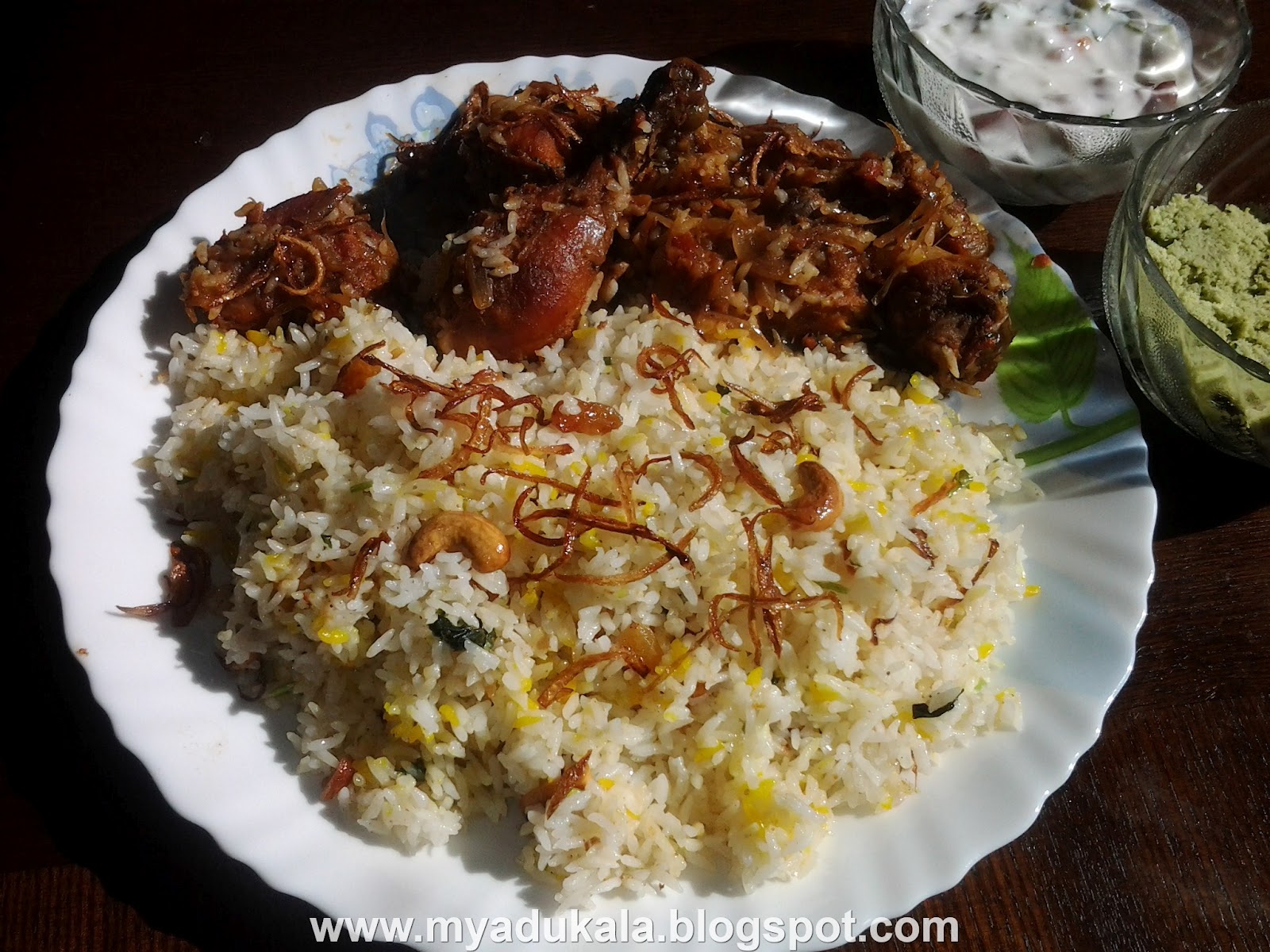 Watz cooking in my Adukala? Thalassery Chicken Dum Biriyani
