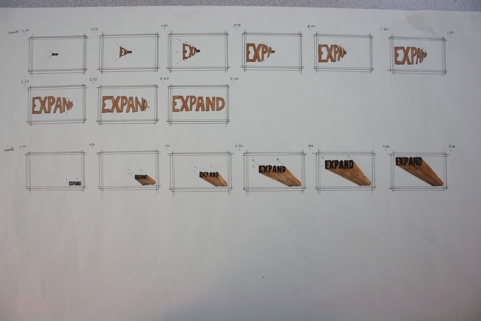 Design Practice SILENT MOVIE Action Safe Zones & Pace