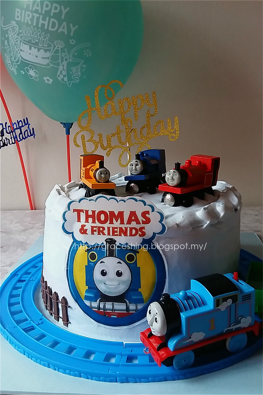 包邮2022新款托马斯小火车蛋糕装饰生日摆件插件儿童烘焙轨道装饰-淘宝网