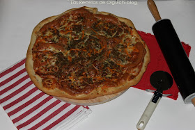 LAS RECETAS DE OLGUICHI: PIZZA MARGARITA A LA PIEDRA (THERMOMIX)