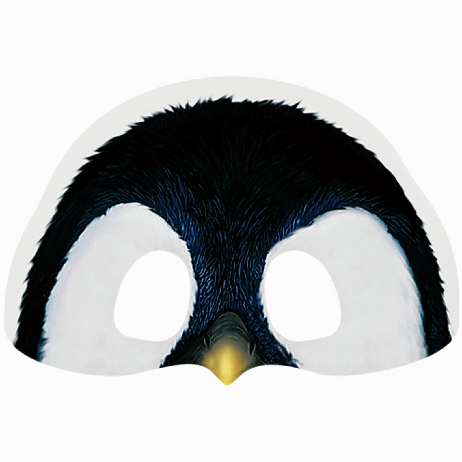 Máscara/Pingüino-Hecho a Mano apoyo a #ReQuest 2021 