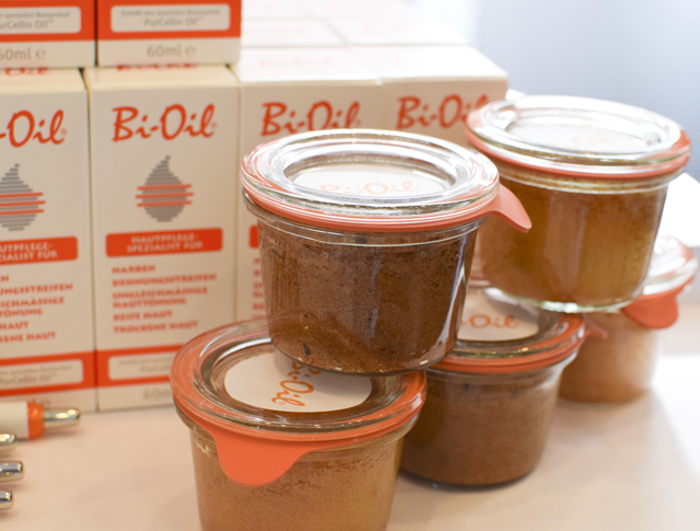 Bioil Apfelkuchen beim Beautypress Bloggerevent 2015