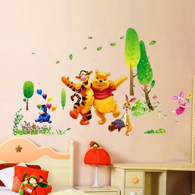12 Gambar Wallpaper Dinding Winnie The Pooh Terbaru - Si Gambar