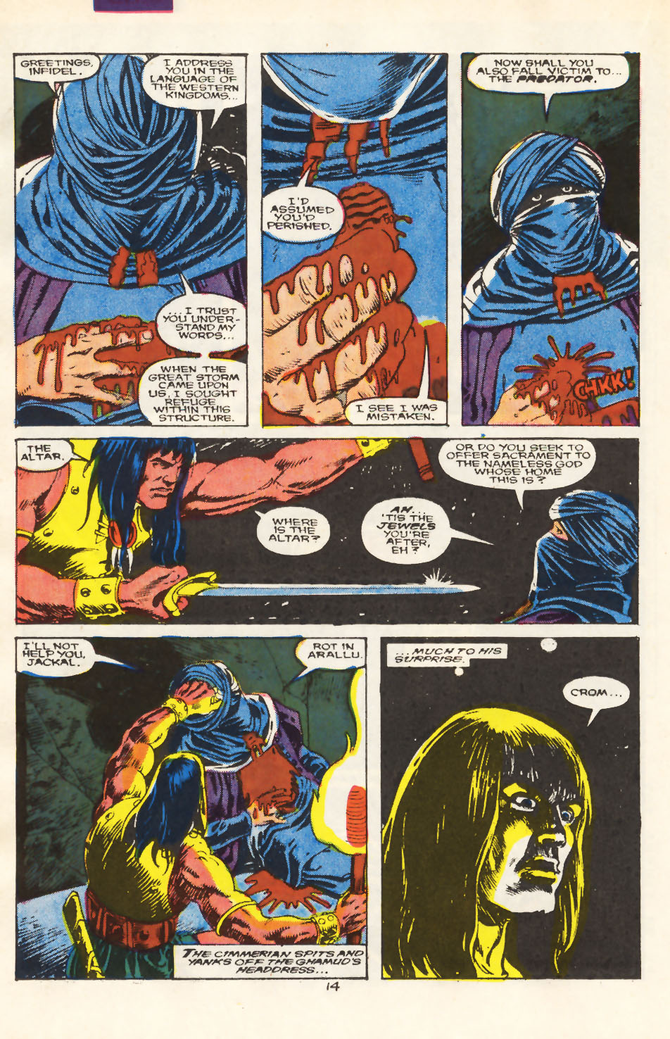 Read online Conan the Barbarian (1970) comic -  Issue #212 - 10
