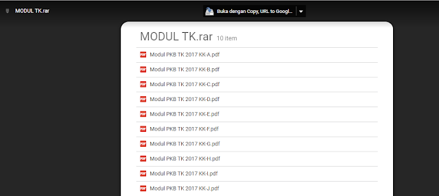 MOdul TK google drive lengkap MOdul TK google drive lengkap