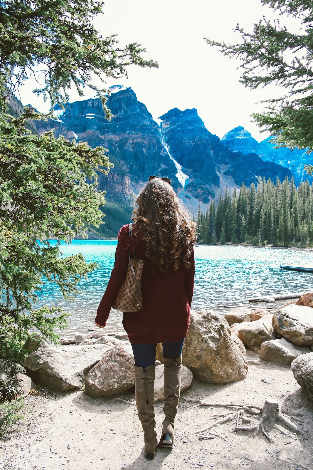 Over-The-Knee Boots at Lake Moraine | The Sweetest Thing | Bloglovin’