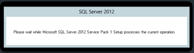 Installation of SQL Server 2012