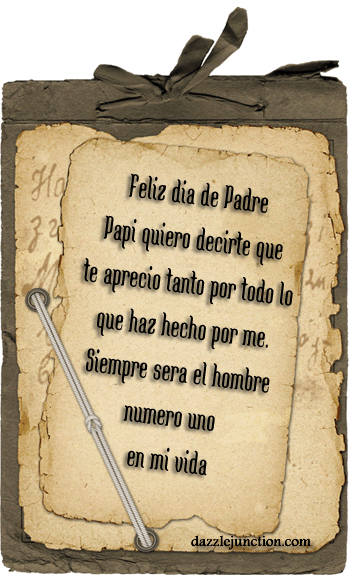 Fathers day poems from kids in spanish