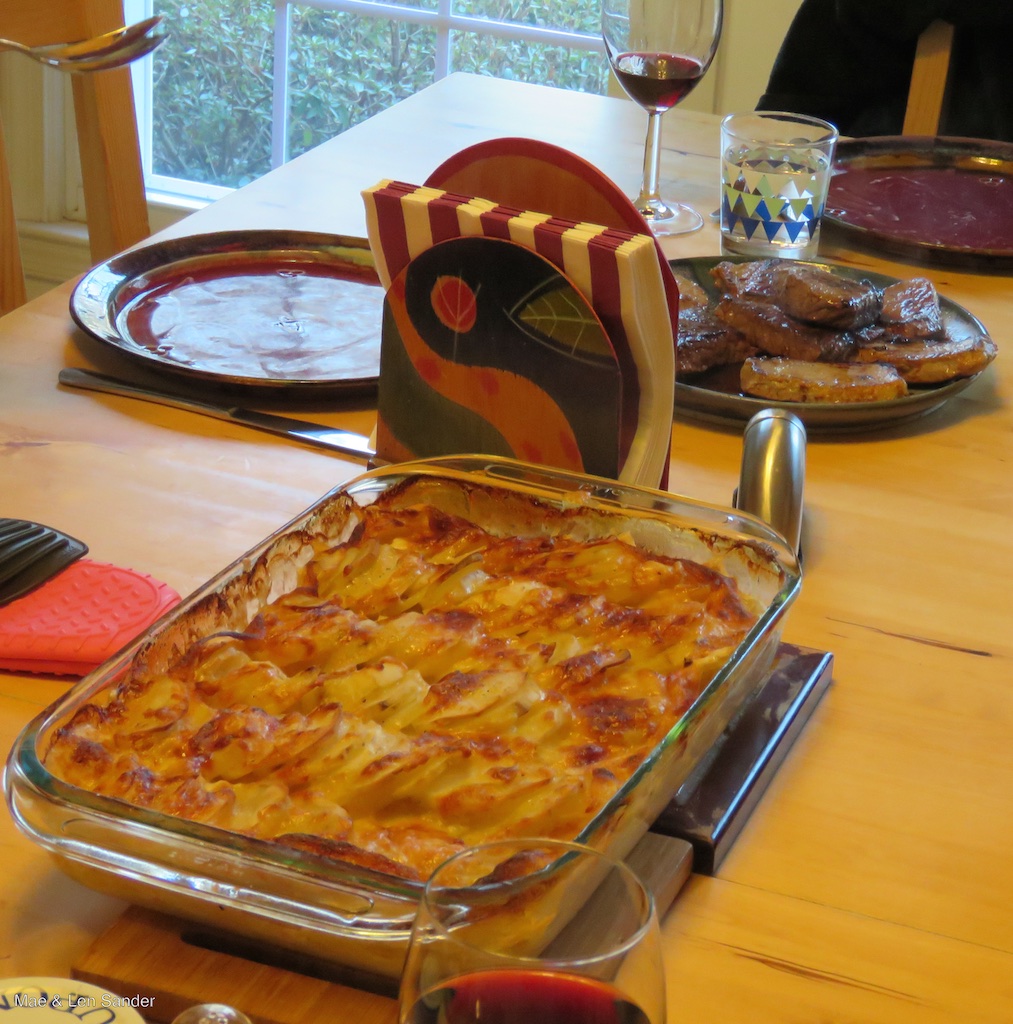 Mae's Food Blog Julia Child's Gratin Dauphinois