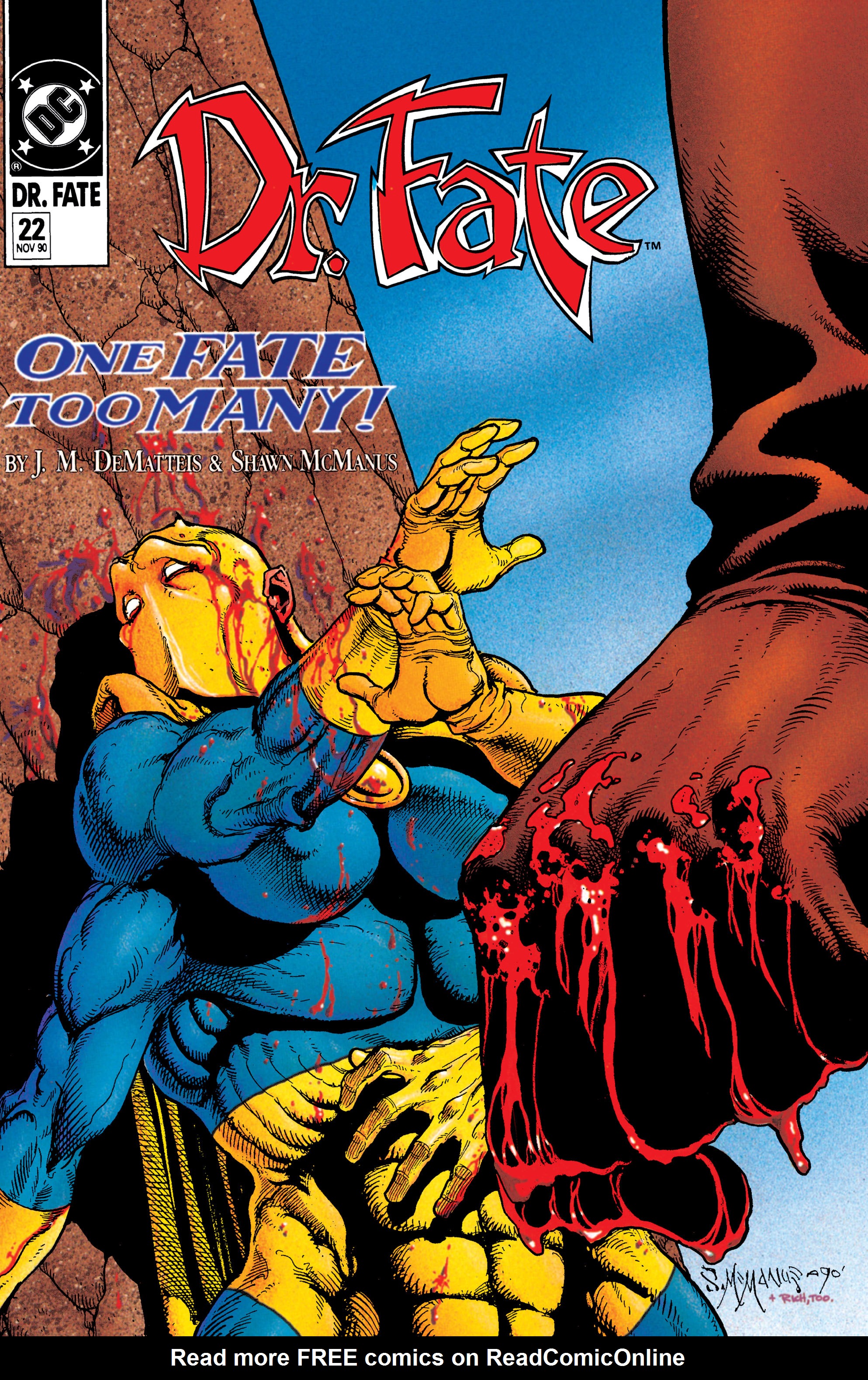 Read online Doctor Fate (1988) comic -  Issue #22 - 1