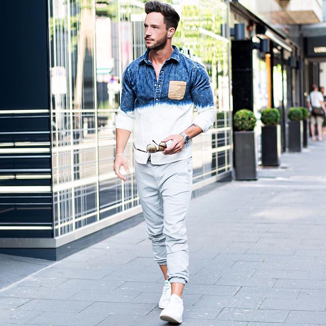 StyleHub Daily The Blue Chambray Shirt How To Wear It