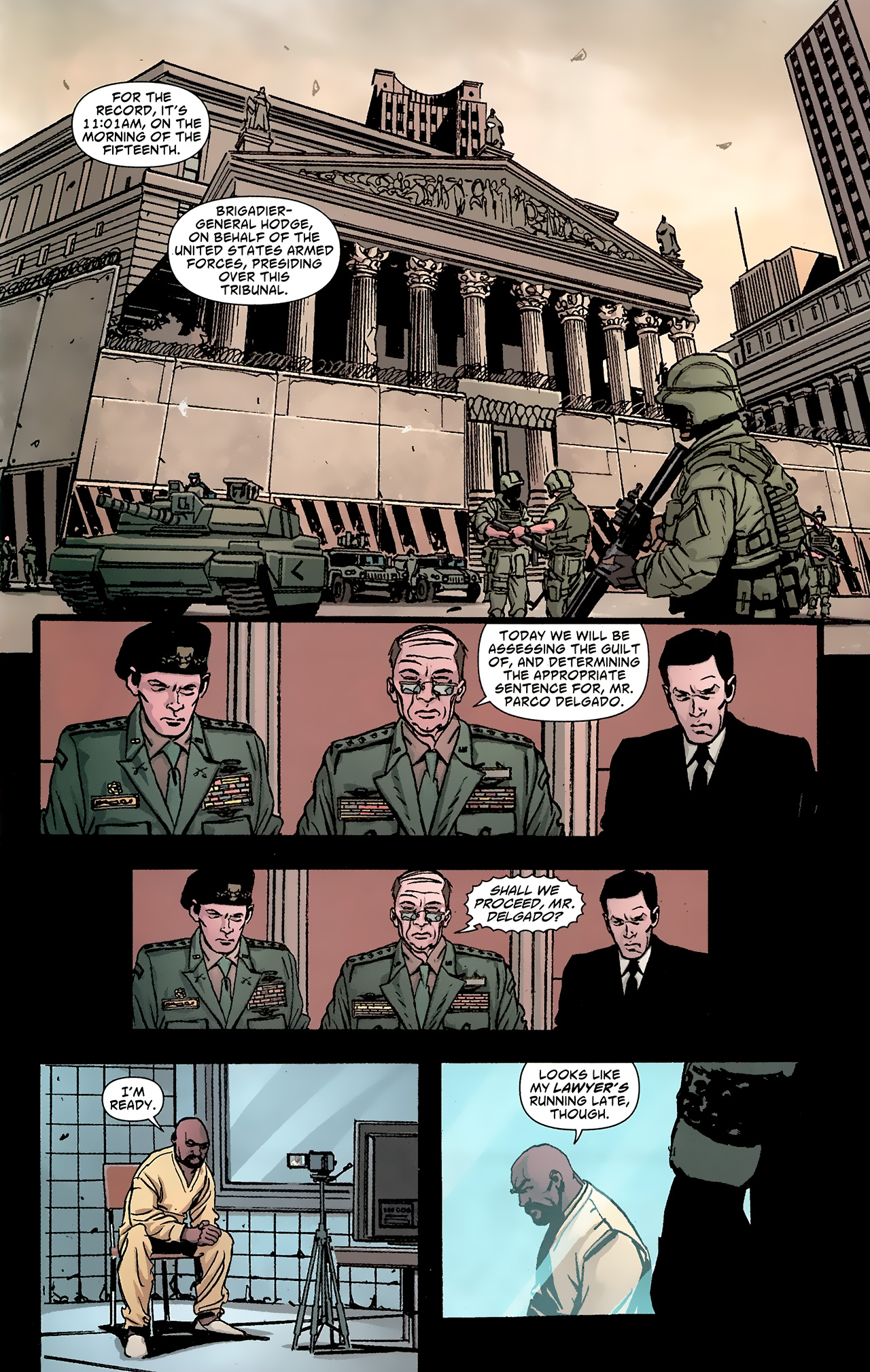 Read online DMZ (2006) comic -  Issue #65 - 7