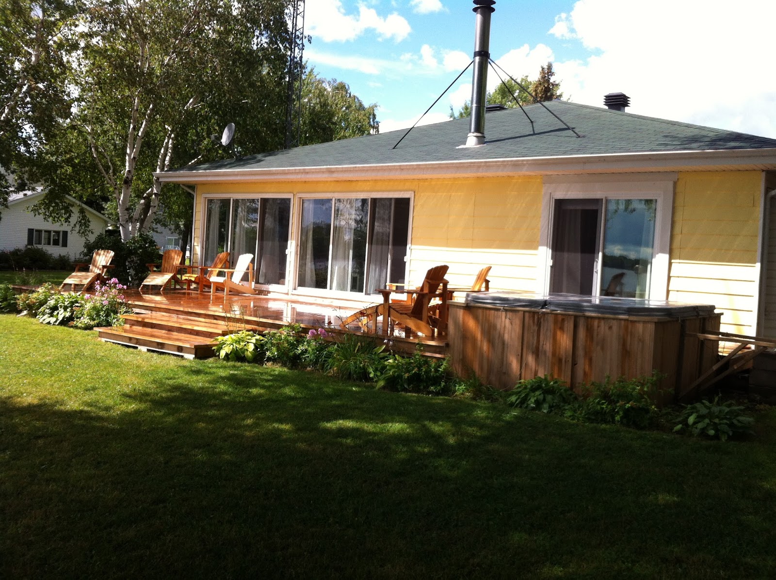 Venisesurchamplain, chalet au Lac Champlain