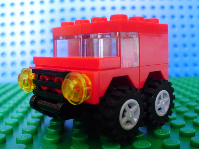 MOC LEGO Mini TT vermelho