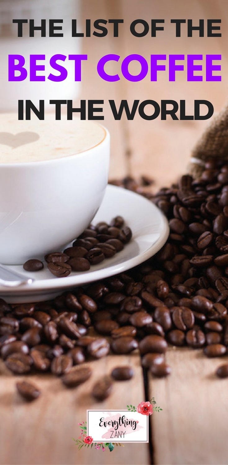 Lista del mejor café del mundo