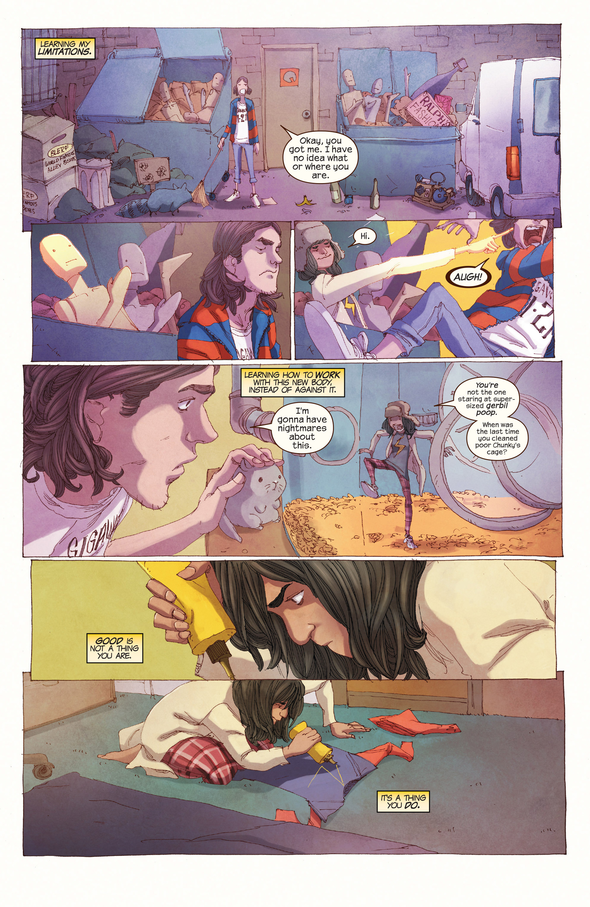 Read online Ms. Marvel (2014) comic -  Issue #5 - 14