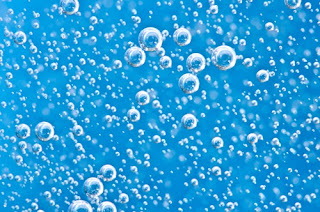 water with bubbles