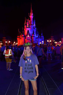 Hocus Pocus I put a spell on you t-shirt for Mickey's Not So Scary Halloween Party Tips for dressing up in costume for Mickey's Not So Scary Halloween Party at Walt Disney World