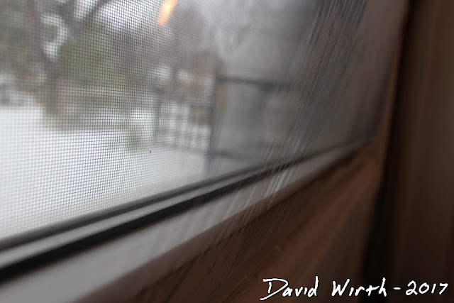 Bulging plastic over windows Bulging plastic over windows