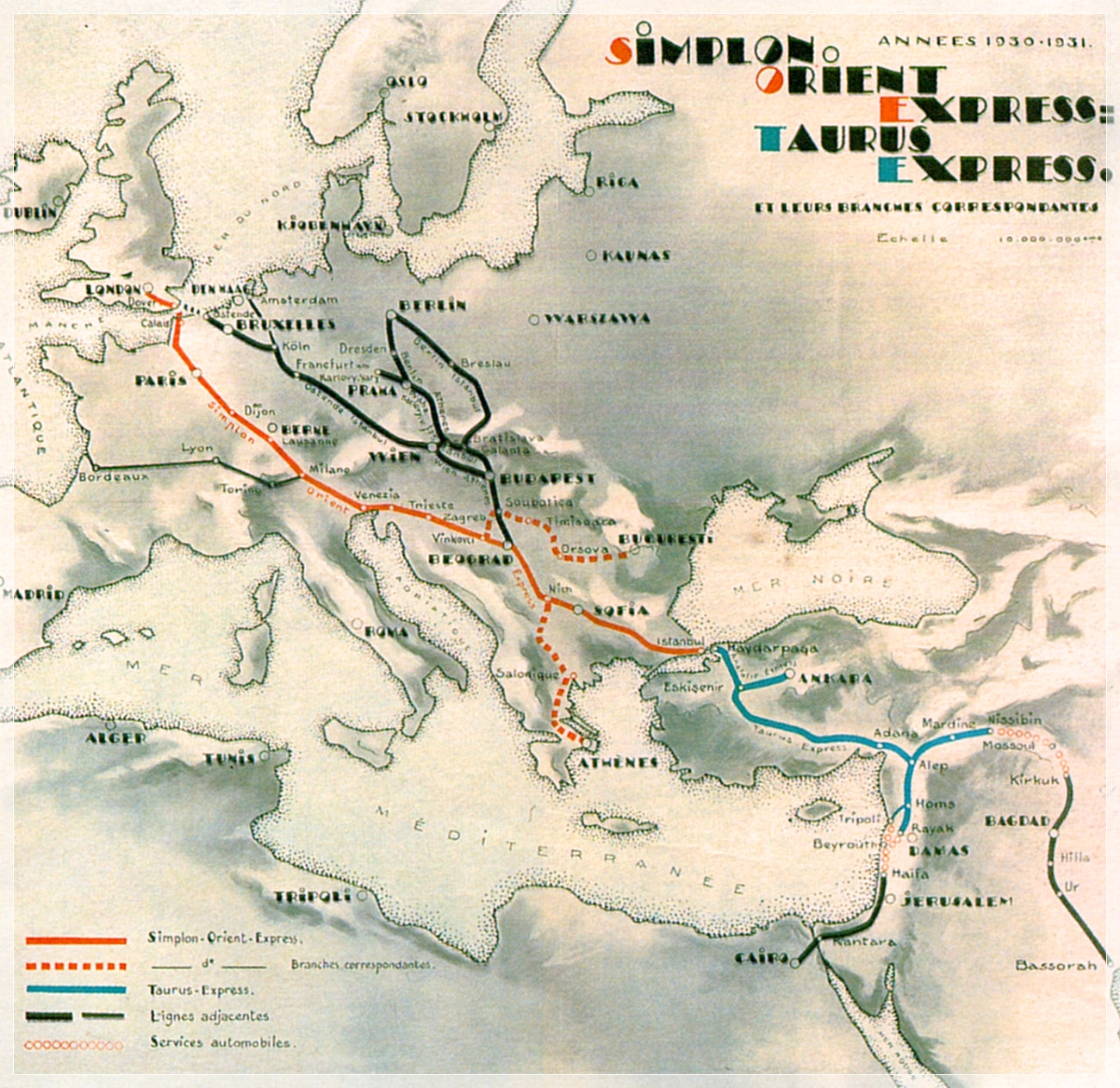 Historia Ferroviaria El Orient Express