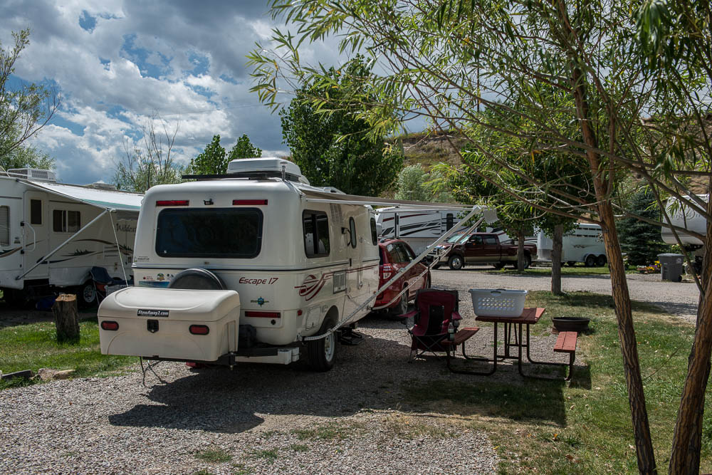 Jon's Journeys Sleeping Bear RV Park, Lander, WY