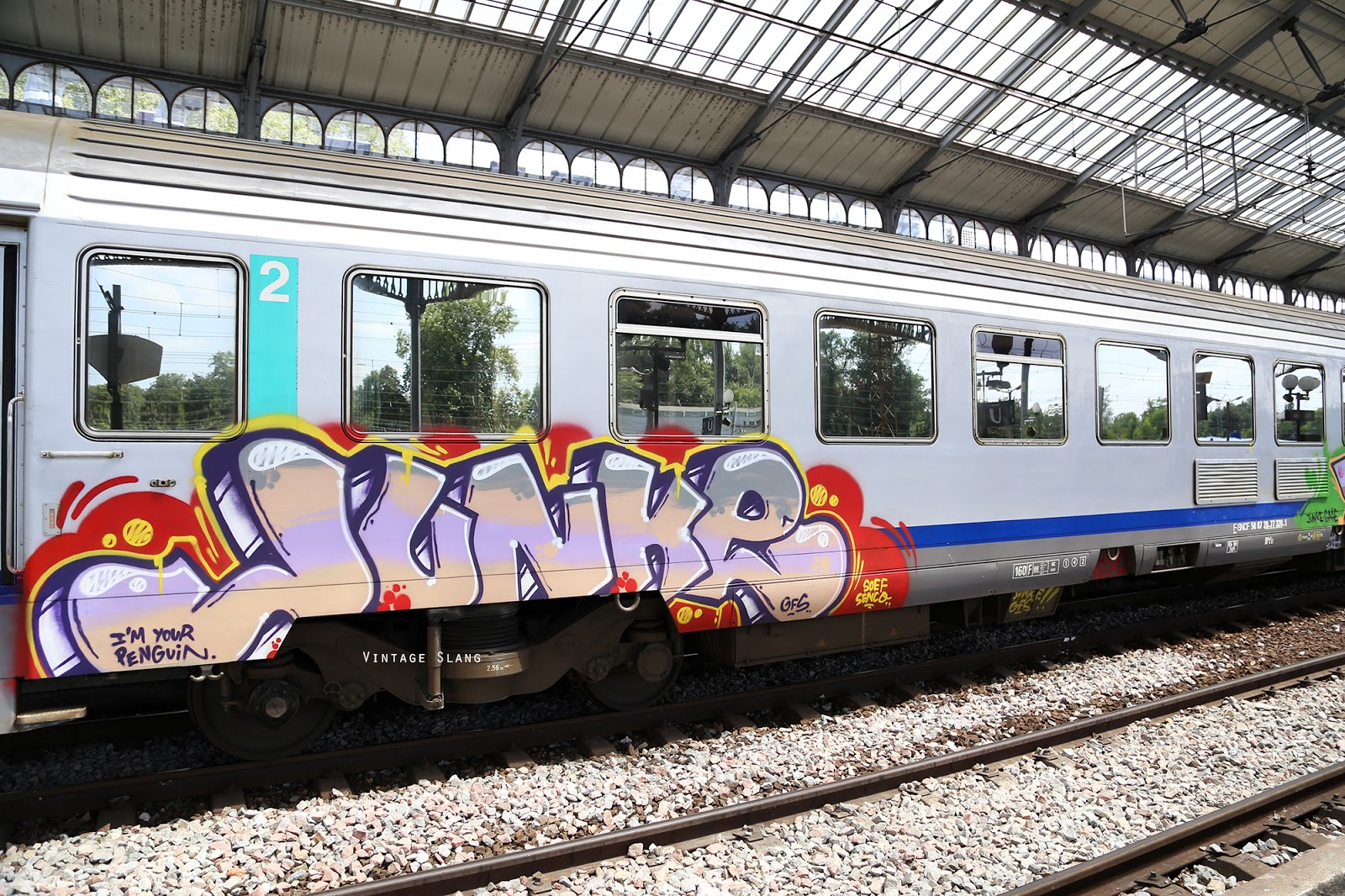 Graffiti Whole Train Graffiti