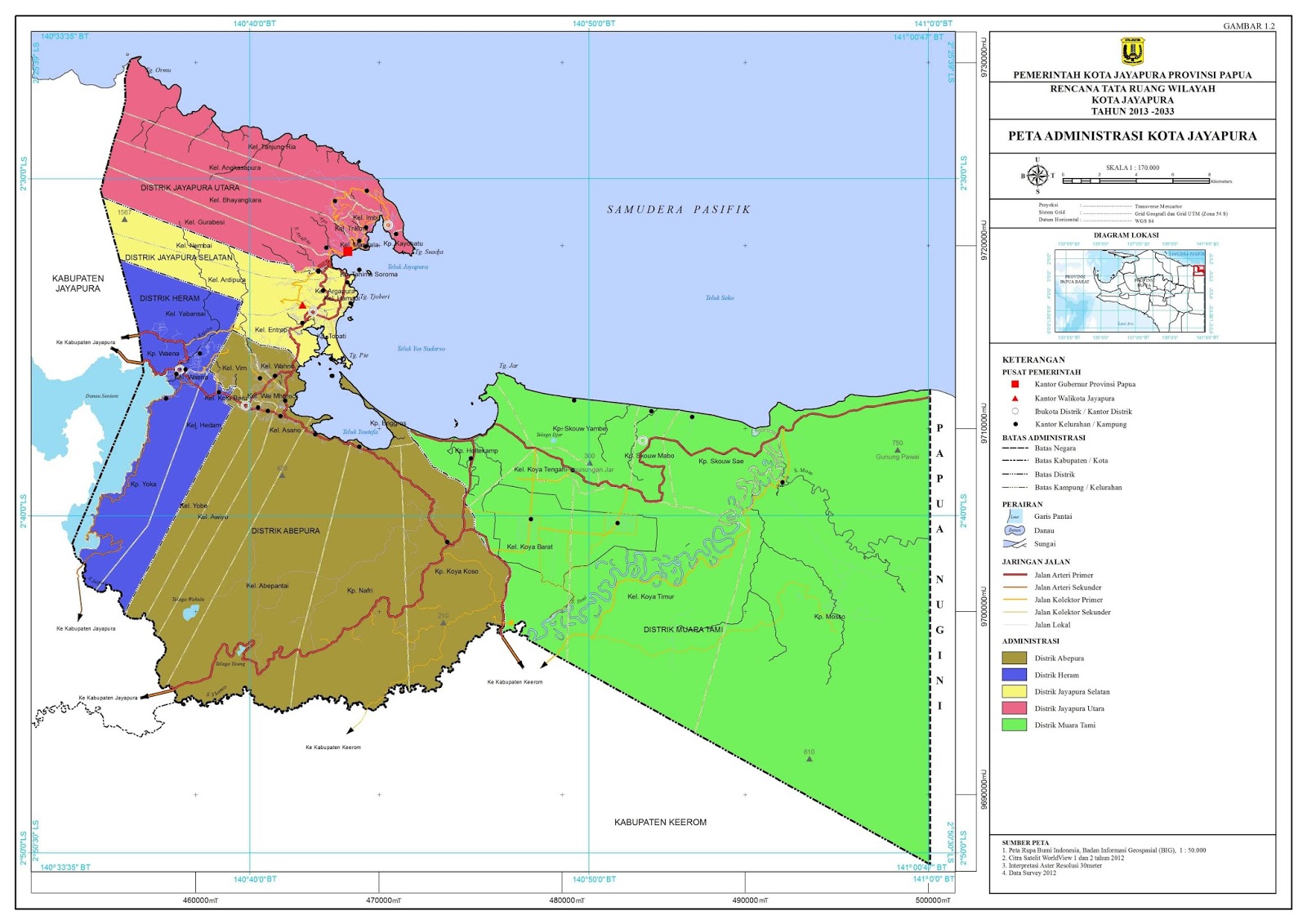 Peta Deliniasi dan Deskripsi Batasan Wilayahnya. Profil