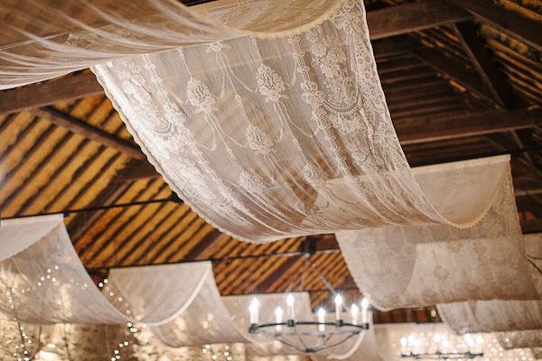 Ellos Exclusión facil de manejar BODAS DE ALTA COSTURA: Es Tendencia: telas colgantes como elementos  decorativos para tu boda