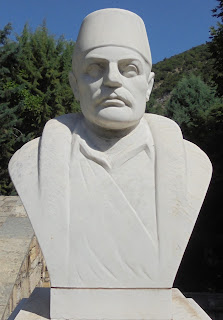 προτομή του Ιωάννη Γκοβεδάρου στο Μουσείο Μακεδονικού Αγώνα του Μπούρινου