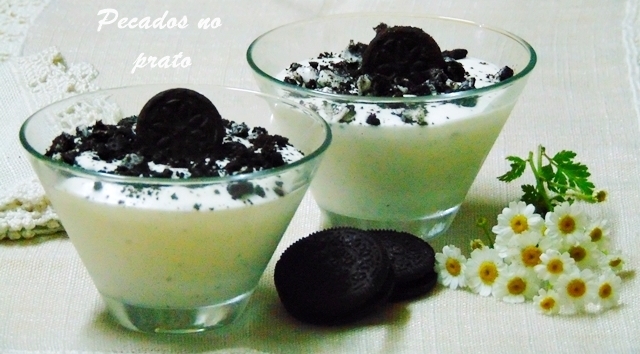 Mousse de Óreo simples e deliciosa