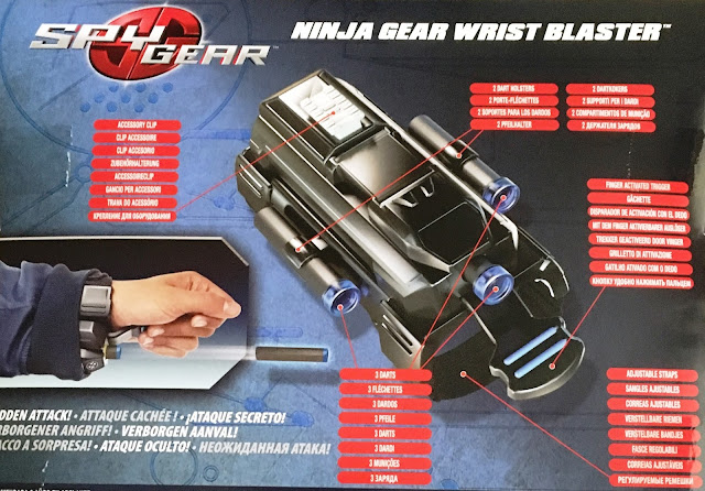 Toy Review: Spy Gear Transforming Ninja Sword & Wrist Blaster