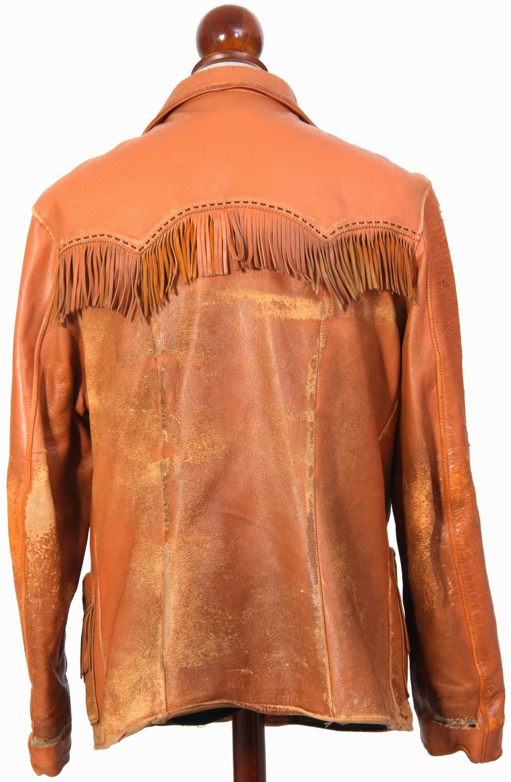 WB Place fringed deerskin jacket