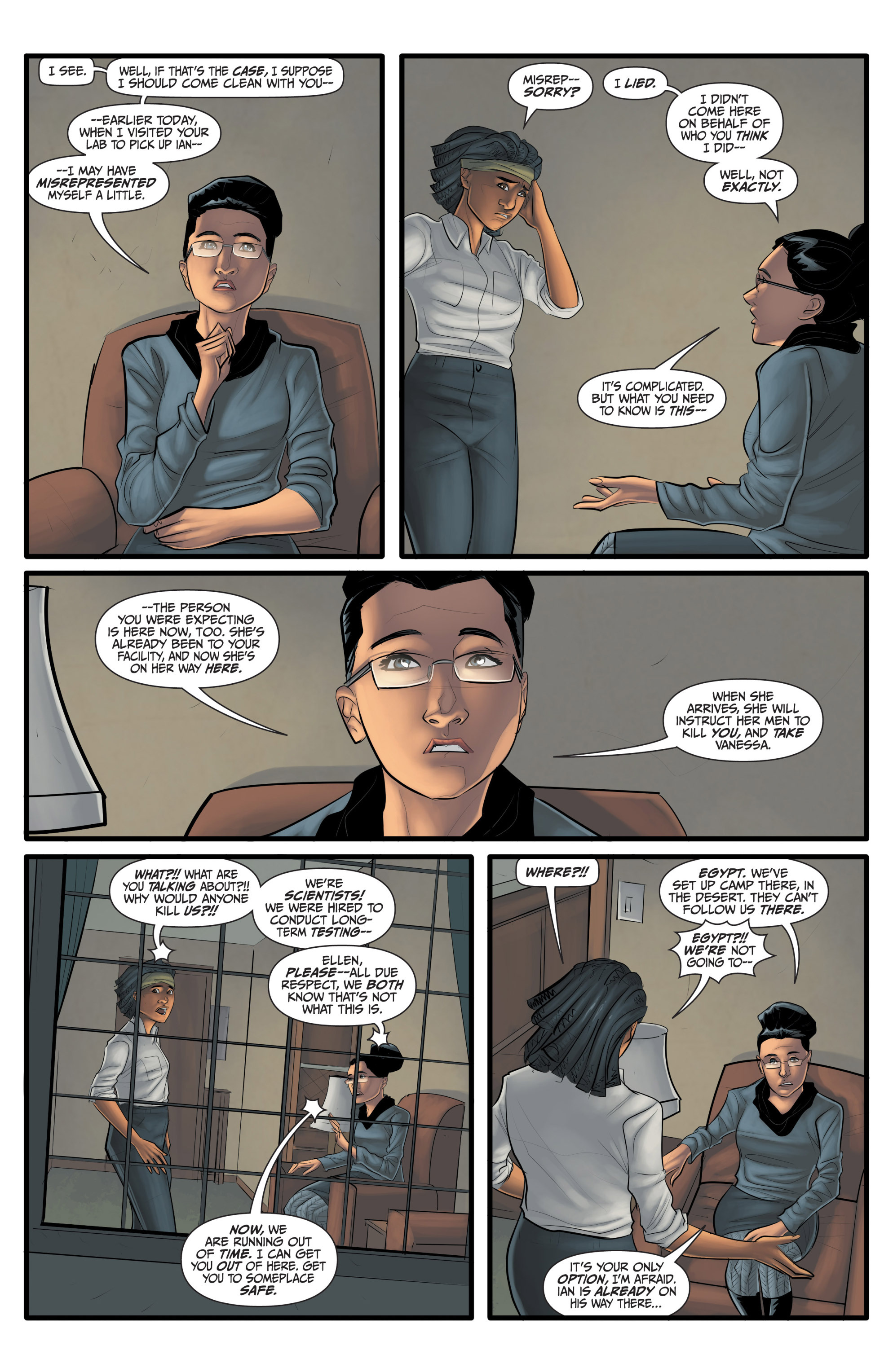Read online Morning Glories comic -  Issue #44 - 6