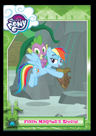 My Little Pony Flash Magnus's Shield Series 5 Trading Card