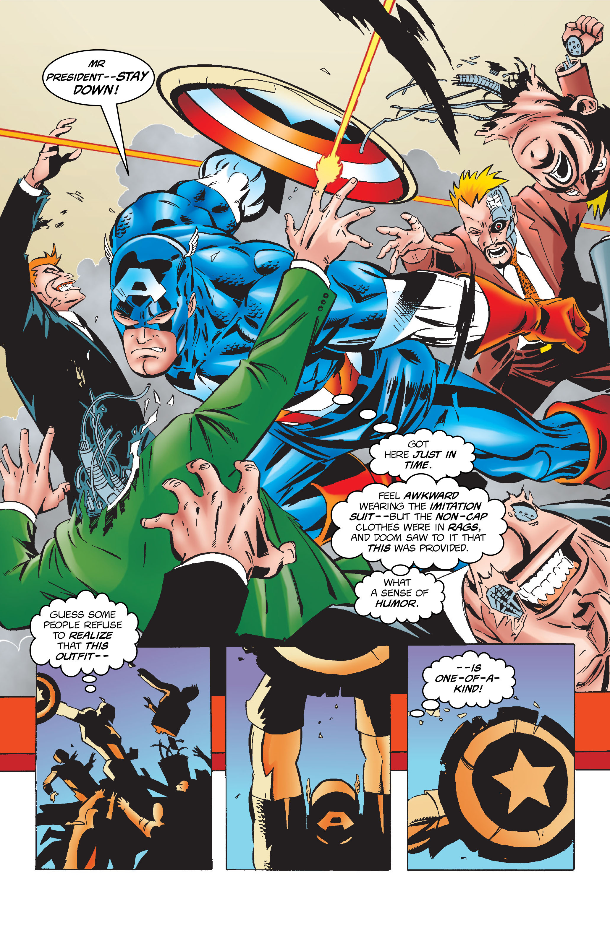 Read online Captain America (1968) comic -  Issue #453 - 16