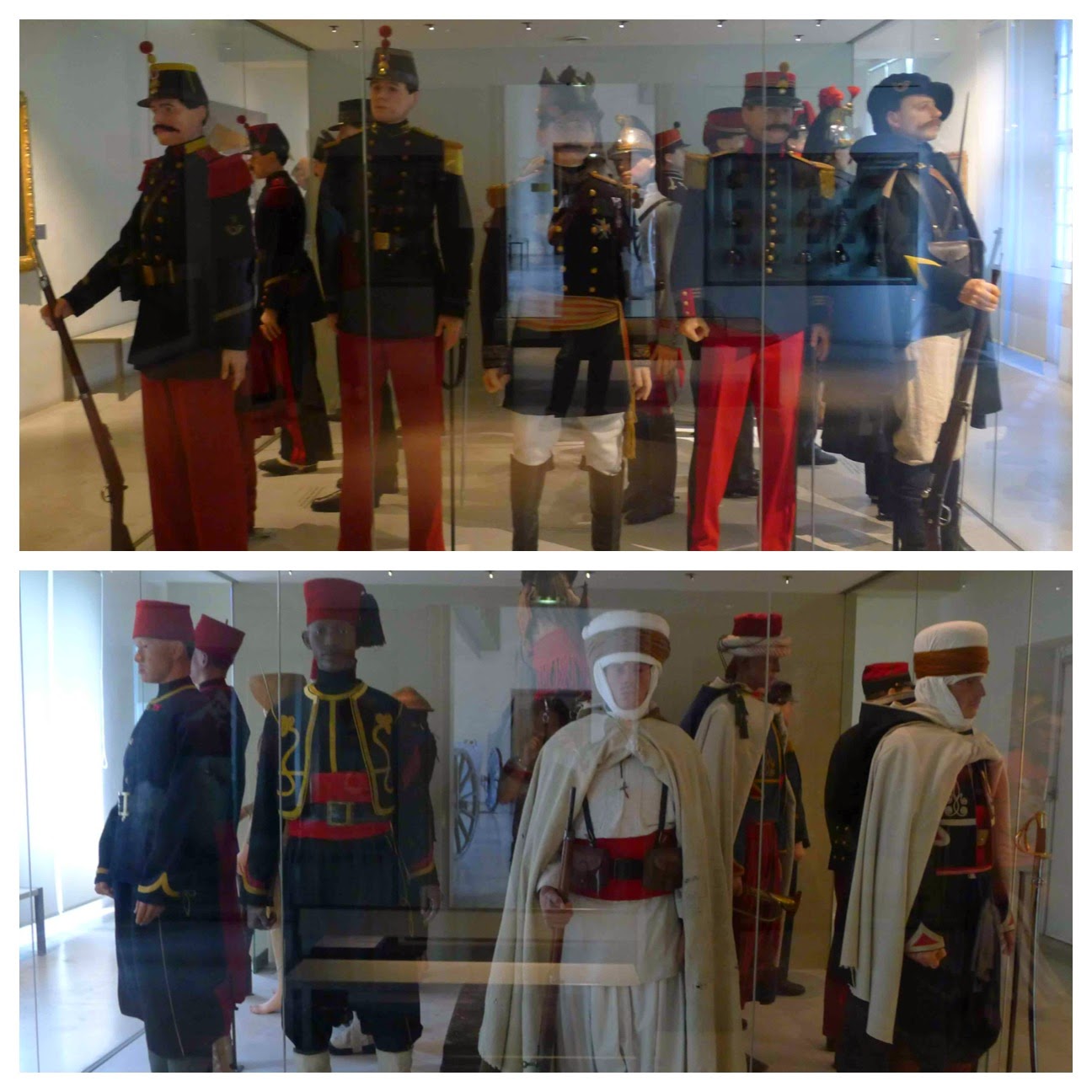 Prussian and Algerian Uniforms