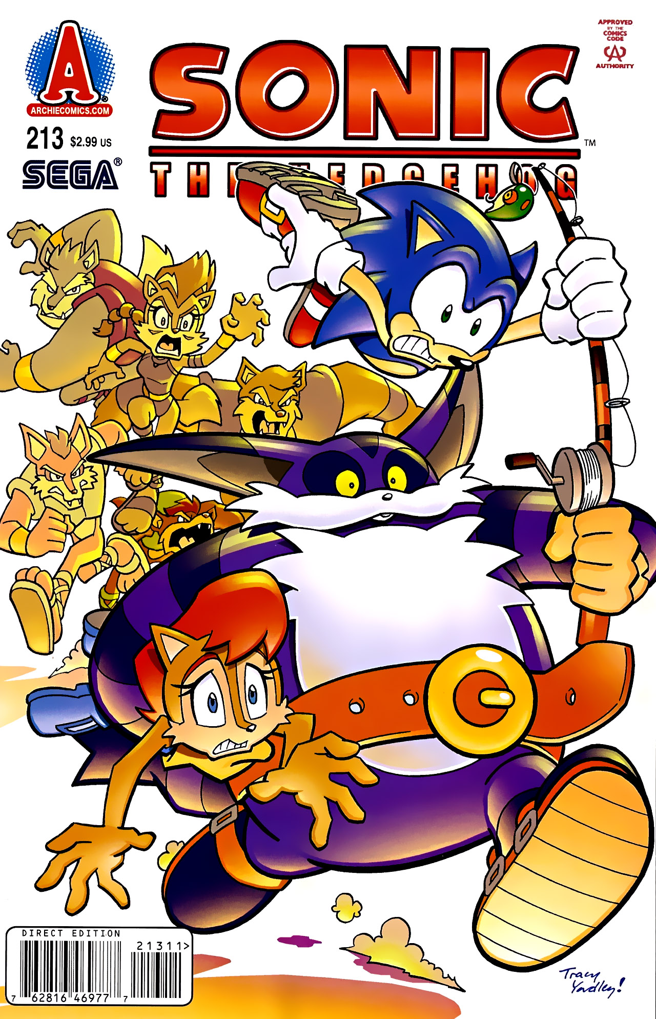 Read online Sonic The Hedgehog comic -  Issue #213 - 1