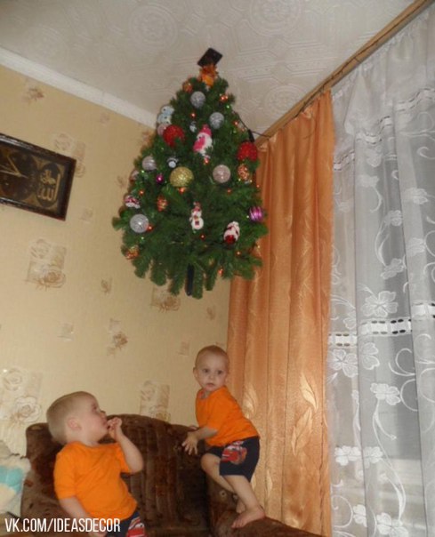 Funny Christmas Tree Ideas For You and Your Kids!  Handy DIY