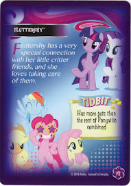 My Little Pony Fluttershy Equestrian Friends Trading Card